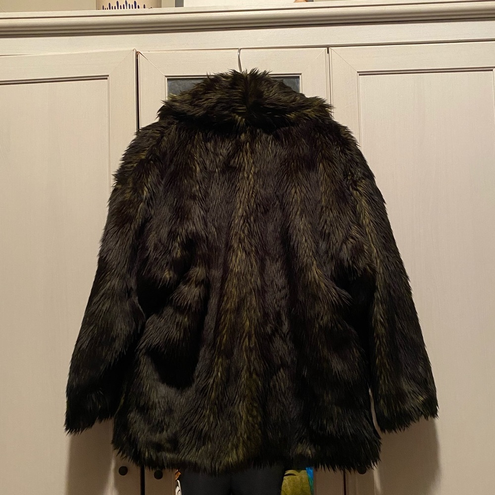 Alice & Olivia Faux Fur Jacket - Picture 3 of 3